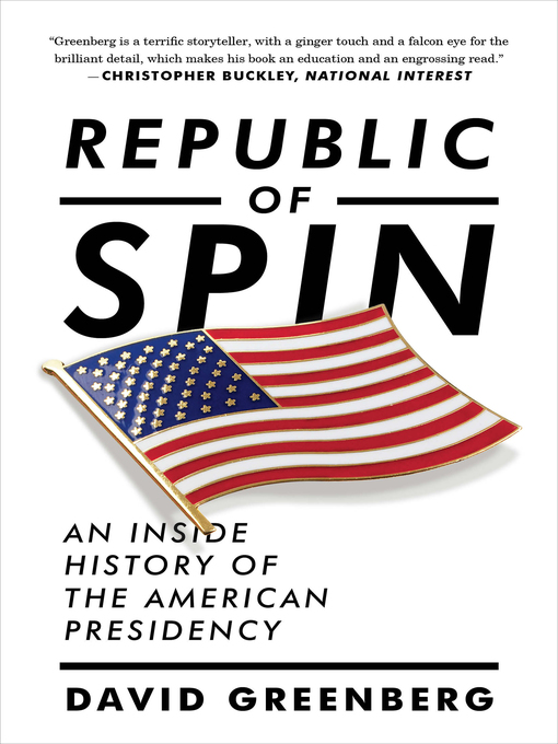 Title details for Republic of Spin by David Greenberg - Wait list